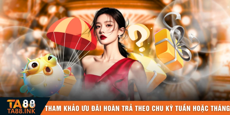 Tham khảo ưu đãi hoàn trả theo chu kỳ tuần hoặc tháng 